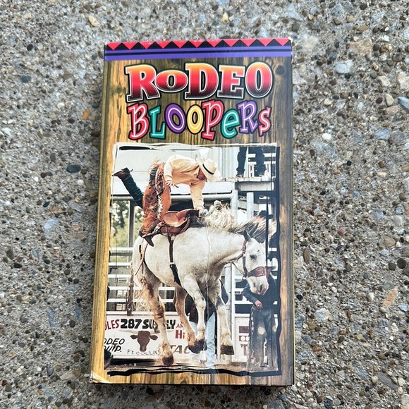 Rodeo Bloopers VHS Tape - Picture 1 of 3